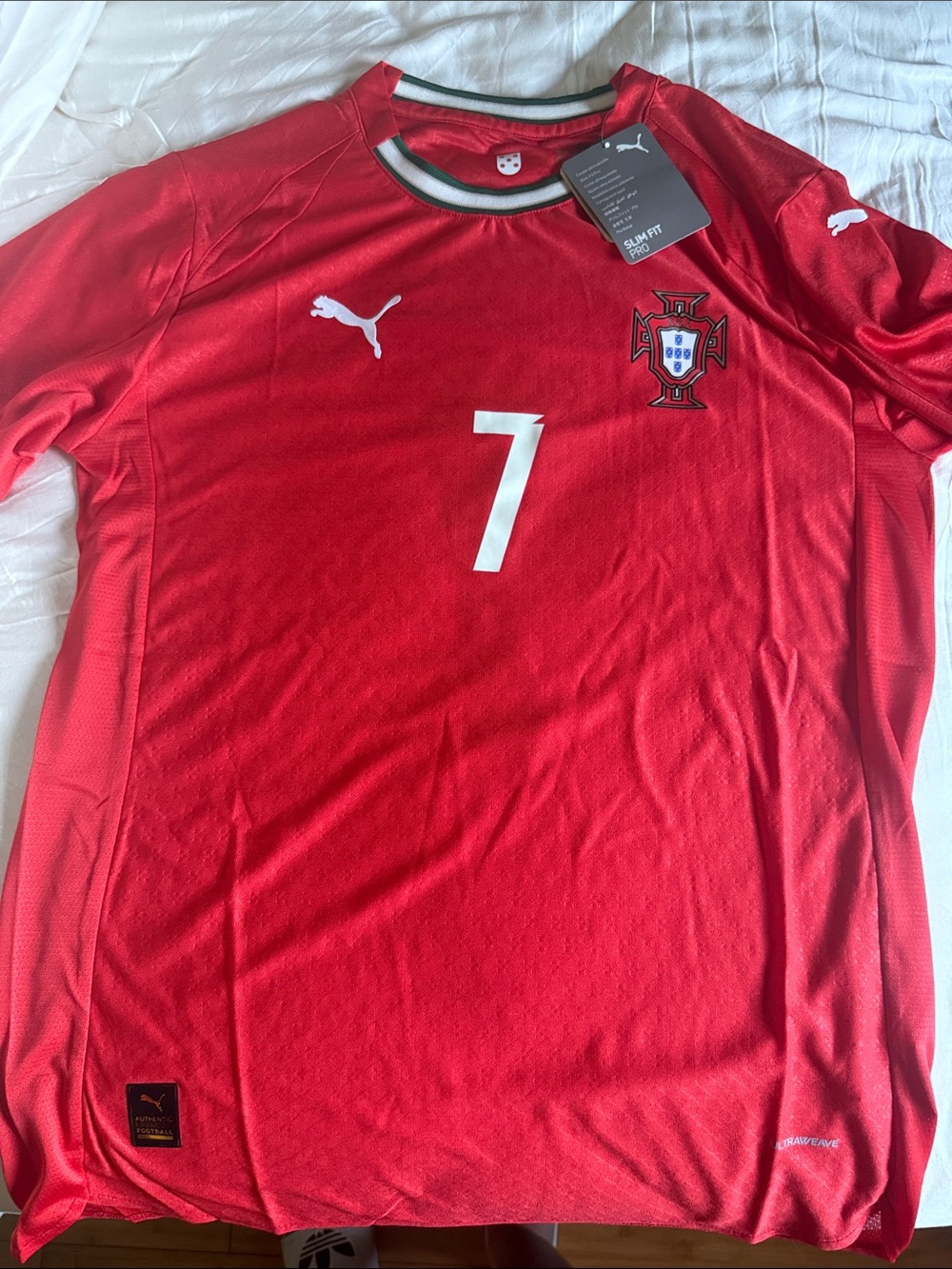 Puma Red Portugal Men's Football Jersey RONALDO #7